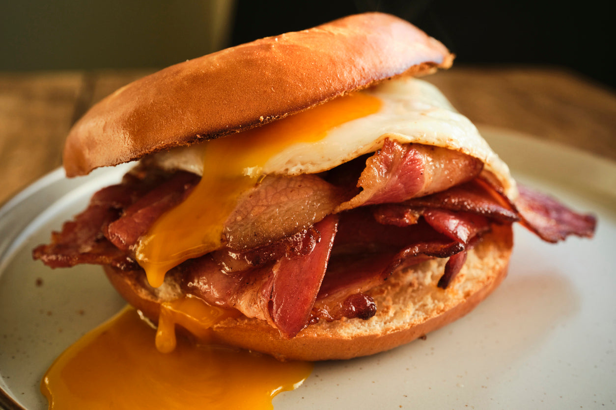 Egg And Bacon Rolls