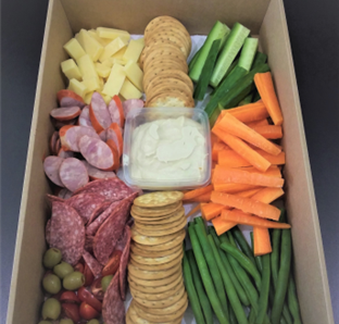 Crackers and Dip Platter